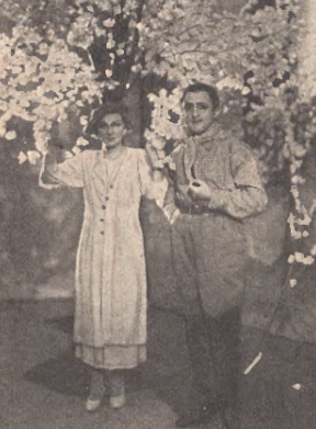 J. Musielewska R. Peter w operetce Rose Marie T. Wielki Poznań (Ilustracja Polska nr 1, 1936)