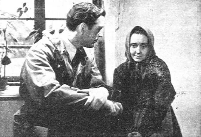 J. Pichelski Z. Lindrfówna w filmie Trzy serca (1939)