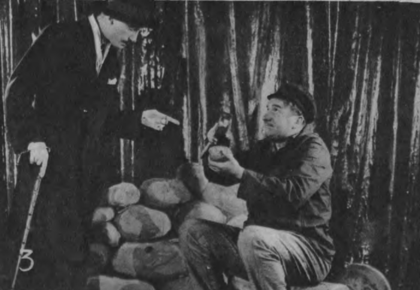 J. Roland W. Walter w skeczu W tunelu t. Morskie Oko (Głos poranny dod. ilustr. 1.02. 1931)