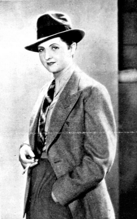 J. Smosarska w filmie Czy Lucyna to dziewczyna (1934)