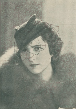 J. Smosarska w filmie Prokurator Alicja Horn (Świat, nr 52, 1933)