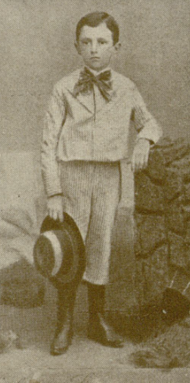 J. Węgrzyn w wieku 6 lat (Ilustracja nr 9, 1925)