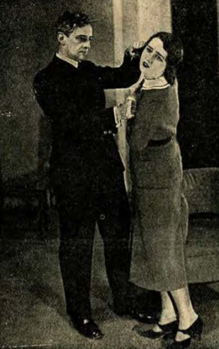 J. Węgrzyn i Z. Lindorfówna w sztuce Dzień jego powrotu T. Narodowy Warszawa (1931)