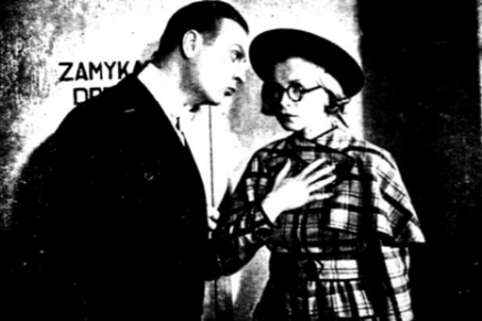 Jadwiga Andrzejewska S. Sielański w filmie Papa się żeni (1936)