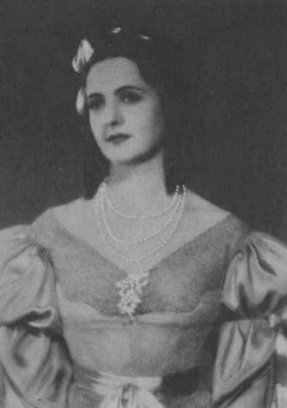 Jadwiga Smosarska w filmie Księżna Łowicka (Głos poranny dod. ilustr. 29.05.1932)