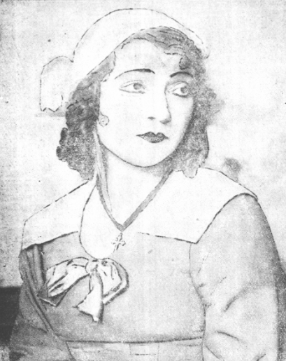 Janina Biesiadecka w sztuce Szkoła żon T. Polski Poznań (ABC nr 160, 13.06.1927)