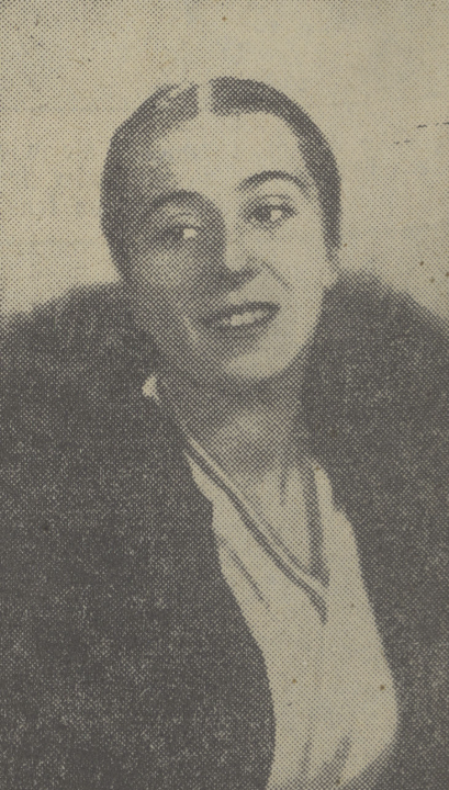 Janina Godlewska (Kurier Czerwony nr 157, 1932)
