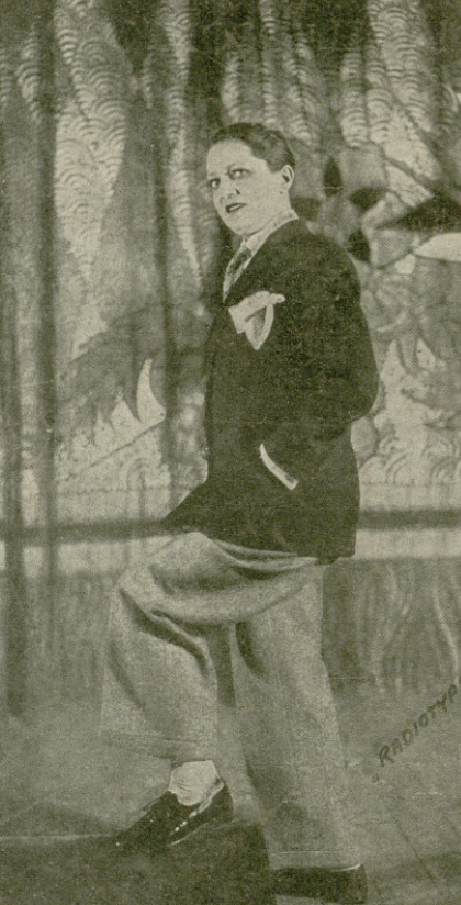 Janina Macherska w rewii Murowane T. Perskie Oko (Ilustracja nr 17, 1927)