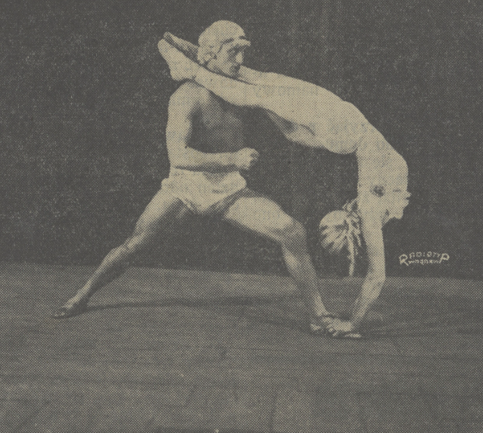 Janina Prokopiakówna, Stanisław Henrich tancerze t. Nowy Ananas (Kurier Czerwony nr 142, 1931)