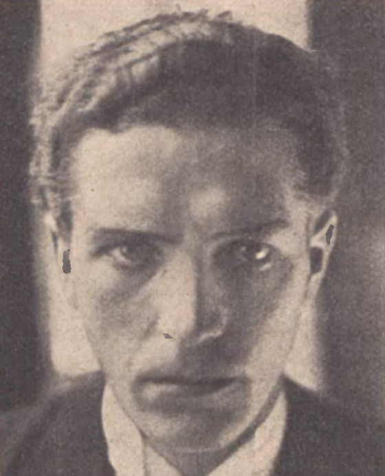 Jerzy Fichelski jako Felek w sztuce u mety T. Polski Poznań (Ilustracja polska nr 18, 1932)