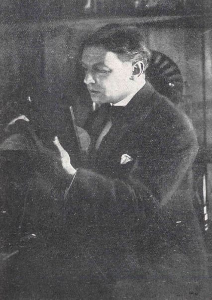 Juliusz Osterwa w sztuce Uciekła mi przepióreczka T. Narodowy Warszawa (Świat, nr 10, 1925)