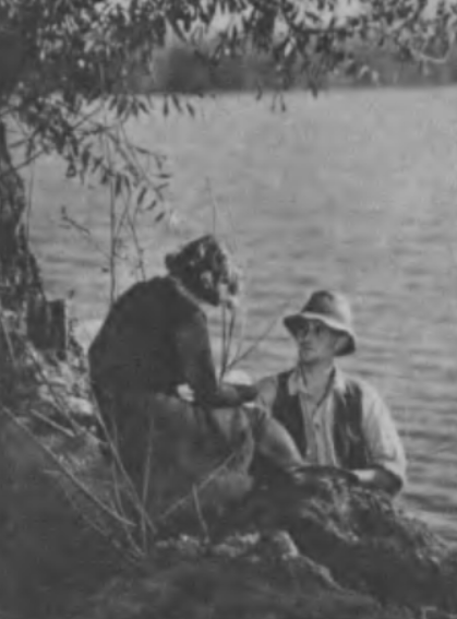 K. Ankwiczówna i M. Cybulski w filmie Cham (Tęcza nr 2, 1931)