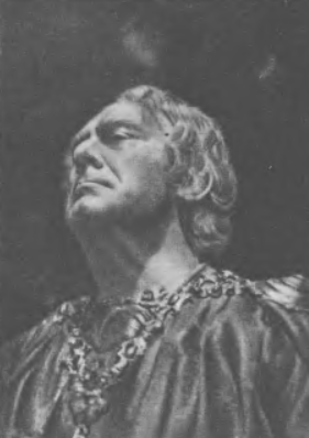 K. Junosza Stępowski w roli tytułowej w sztuce Henryk IV T. Nowy Warszawa (Tęcza nr 2, 1935)