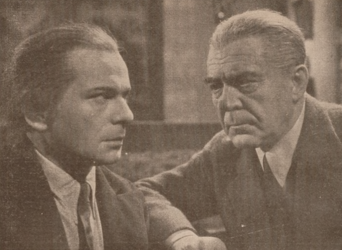 K. Junosza-Stępowski, J. Woszczerowicz w filmie Rena (Świat, nr 52-53, 1938)