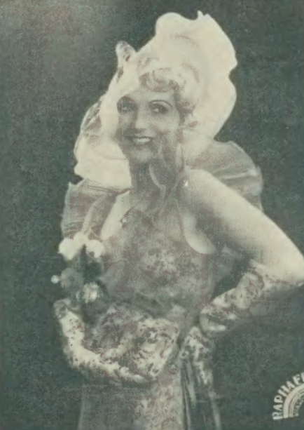 K. Skalska w operetce No no Nanette T. 8.30 Warszawa (Świat, nr 28, 1933)