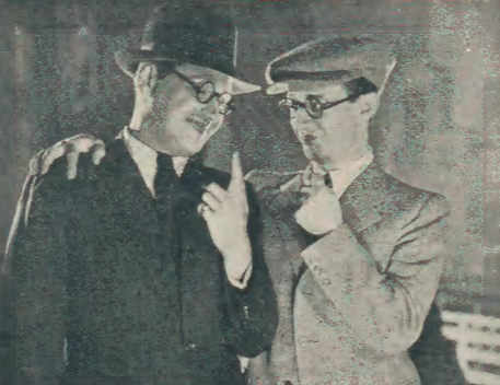 K. Tom, E. Bodo w rewii Warszawa - Nowy York T. Hollywood (Świat, nr 49, 1935)