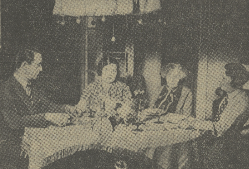 K. Tom Z. Pogorzelska, matka jej i p. Borońska, żona aktora Jerzego Borońskiego (Dobry Wieczór! Kurier Czerwony nr 281, 1934)