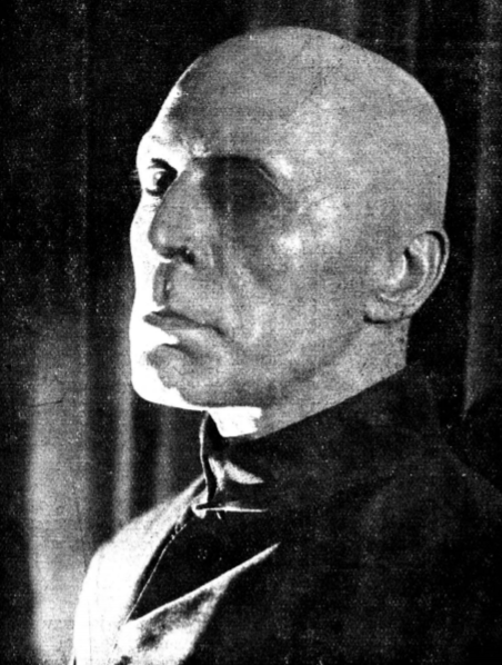 K.Junosza Stępowski jako Płaza Spławski w sztuce Dzieje grzechu 1926 (Życie teatru nr 36 i 37 r.1926)