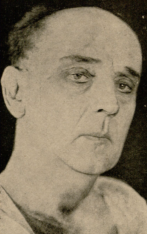 Karol Adwentowicz jako Brutus w sztuce Juliusz Cezar T. Polski Warszawa (Ilustracja nr 5, 1928)