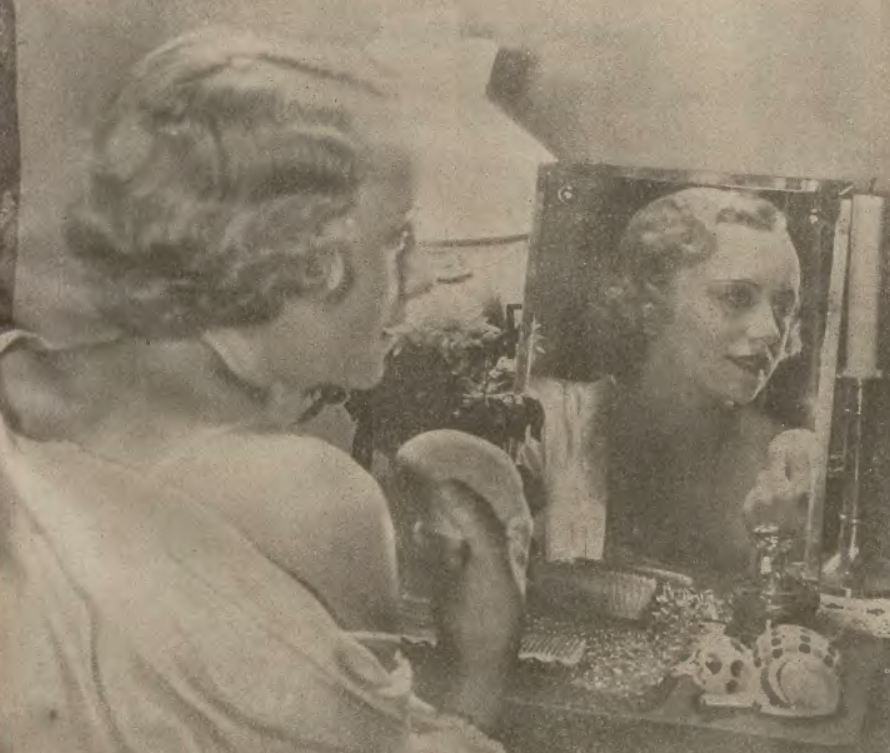 Karolina Lubieńska w filmie Pałac na kółkach (Goniec nadwiślański ilustrowany nr 9, 1933)