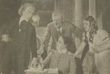 L. Fritsche, M. Maszyński, Z. Czaplińska, M. Malicka w sztuce Michasia i jej matka T. Polski Warszawa (Świat, nr 24, 1923)