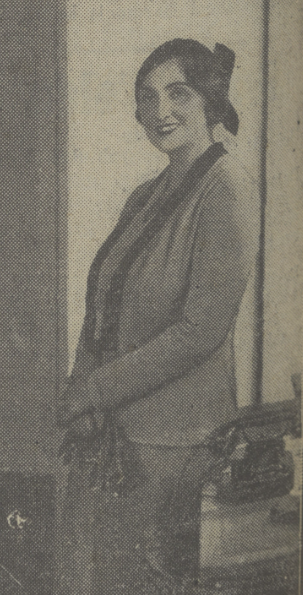 L. Pancewiczowa w sztuce Miłość w modzie T. Nowy Warszawa (Kurier Czerwony nr 213 1932)