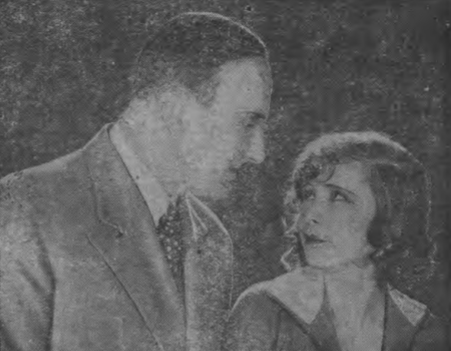 L. Romska S. Szwarc w filmie Kropka na i (Głos Polski dod. ilustr. 12.08.1928)