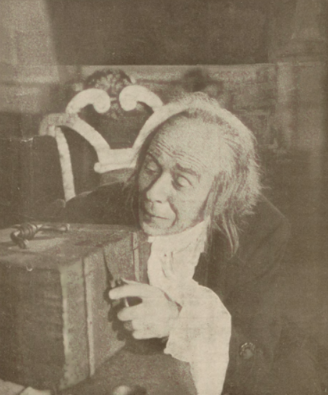 L. Solski w sztuce Skąpiec T. Narodowy Warszawa (Świat, nr 47, 1932)