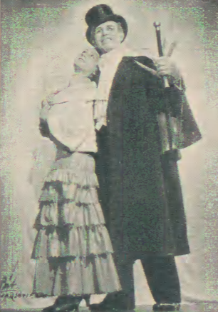 L. Szczepańska F. Szczepański w operze Hrabia Luksemburg T. Wielki Warszawa (Świat, nr 24, 1935)