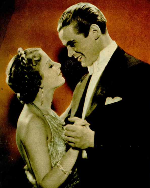 L. Wysocka, W. Zacharewicz w scenie z filmu Kochaj tylko mnie (Kino nr 45, 1935)