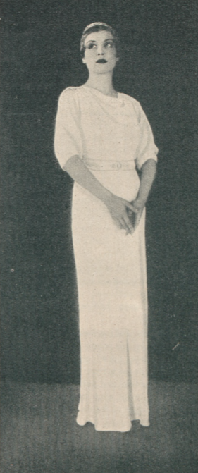 L. Źelichowska w programie Hulaj Banda w utworze Zaczęło sie od Ewy w t. Stara Banda (Świat, nr 31, 1934)