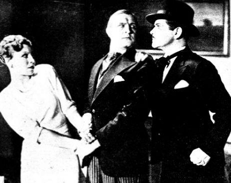 L. Żelichowska F. Brodniewicz E. Bodo w filmie Czarna perła (1934)