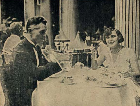 Lidia Ley i Lech owron w filmie Ludzie dzisiejsi (1928)