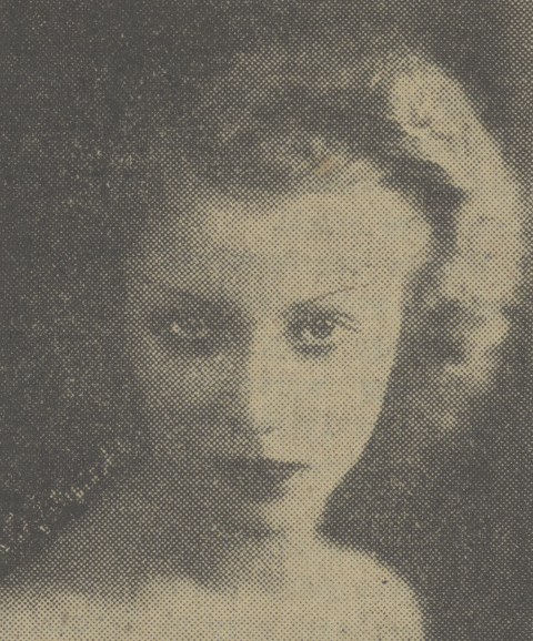 Lidia Wysocka (Dobry wieczór! Kurier czerwony! nr 288, 1933)