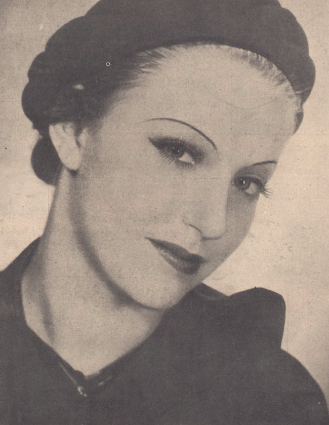 Lidia Wysocka (Ilustracja Polska nr 45, 1935)