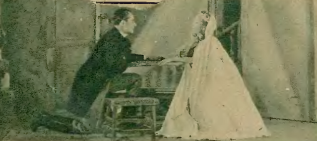 Lidia Wysocka i Zbyszko Sawan w skeczu Biała pani w T. Nowości (Warszawa, 1943)