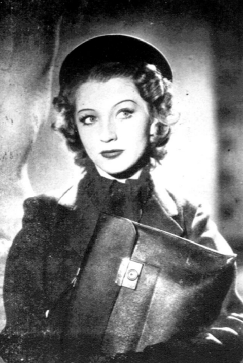 Lidia Wysocka w filmie Złota Maska (1939)