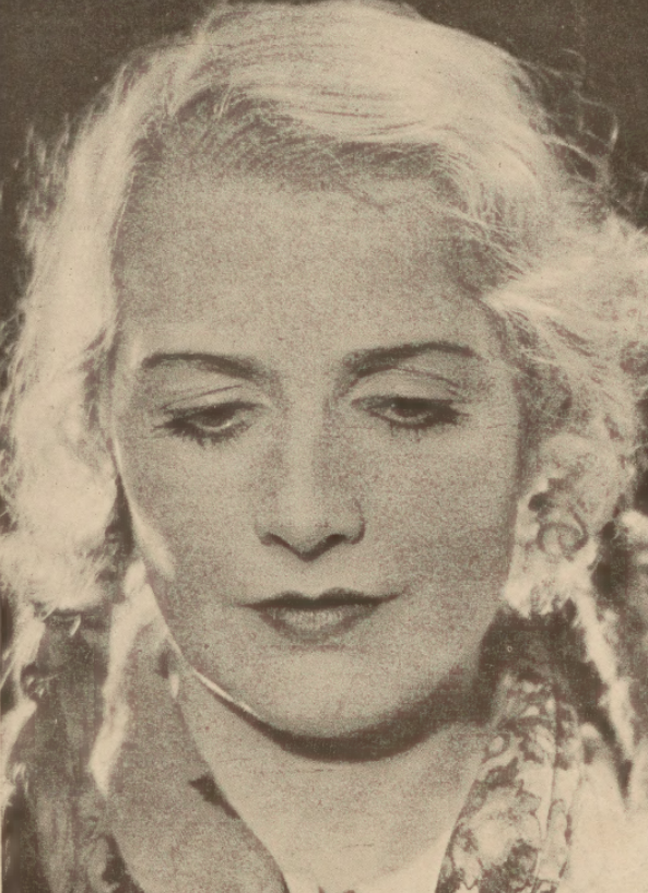 Lili Zielińska w filmie Halka (Świat, nr 41, 1937)