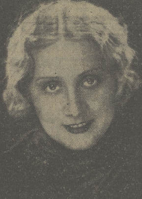 Lucyna Szczepańska (Dobry Wieczór! Kurier Czerwony nr 287, 1933)