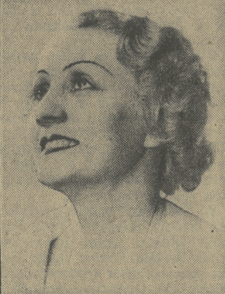 Lucyna Szczepańska (Dobry wieczór! Kurier czerwony nr 215, 1938)