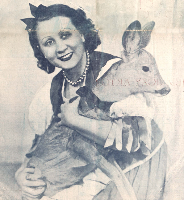 Lucyna Szczepańska (Muza Filmowa, nr 6 1938)