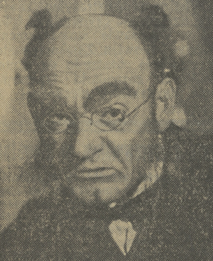 Ludwik Sempoliński w skeczu Jubileusz t. Cyrulik warszawski (Dobry wieczór! Kurier czerwony nr 89, 1938)