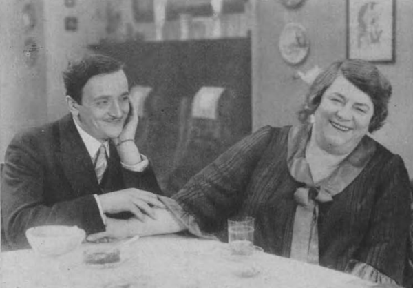 M. Chaveau T. Wesołowski w filmie Moralność pani Dulskiej (Głos poranny dod. ilustr. 6.04. 1930)
