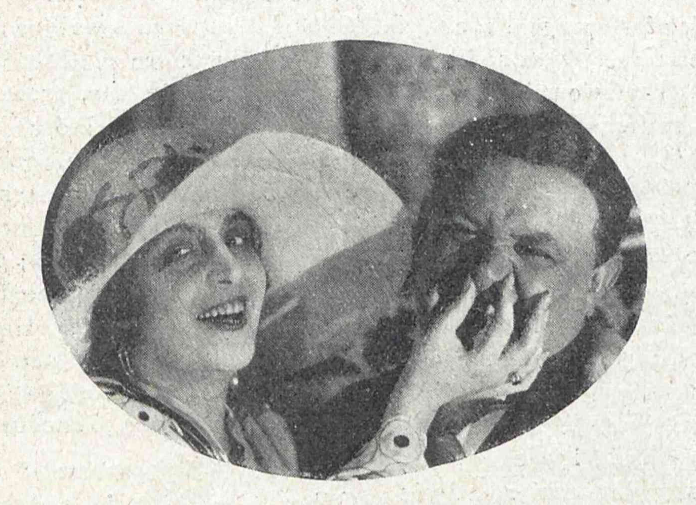 M. Gorczyńska A. Fertner w sztuce Najszczęśliwszy z ludzi T. Letni Warszawa (Świat, nr 24, 1925)