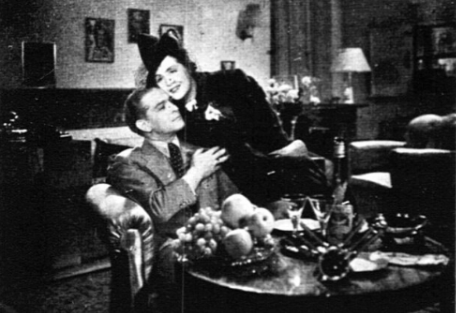 M. Gorczyńska F. Brodniewicz w filmie Moi rodzice rozwodzą się (1938)