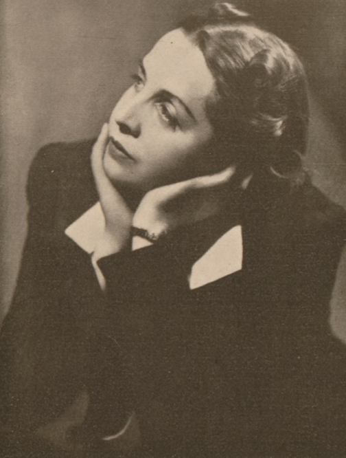 M. Gorczyńska w sztuce Lśniący strumień T. Narodowy Warszawa (Świat, nr 26, 1939)