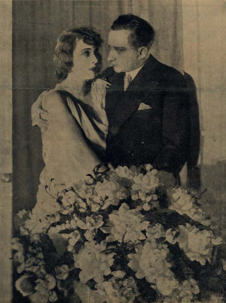 M. Malicka, A. Węgierko w sztuce Prawdziwa miłość (T. Mały Warszawa, 1928)