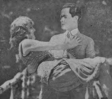 M. Malicka Z. Sawan w filmie Dzikuska (Głos Polski dod. ilustr. 22.07.1928)