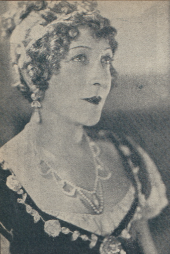 M. Zimińska w sztuce Madame Sans Gene T. Aktora Warszawa (Świat, nr 45, 1934)