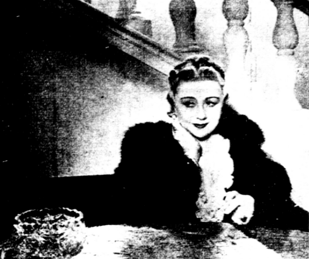 M. Ćwiklińska w filmie Ordynat Michorowski (1937)